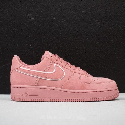 Men s shoes Nike Air Force 1 07 LV8 SUEDE Red Stardust Red Stardust Footshop