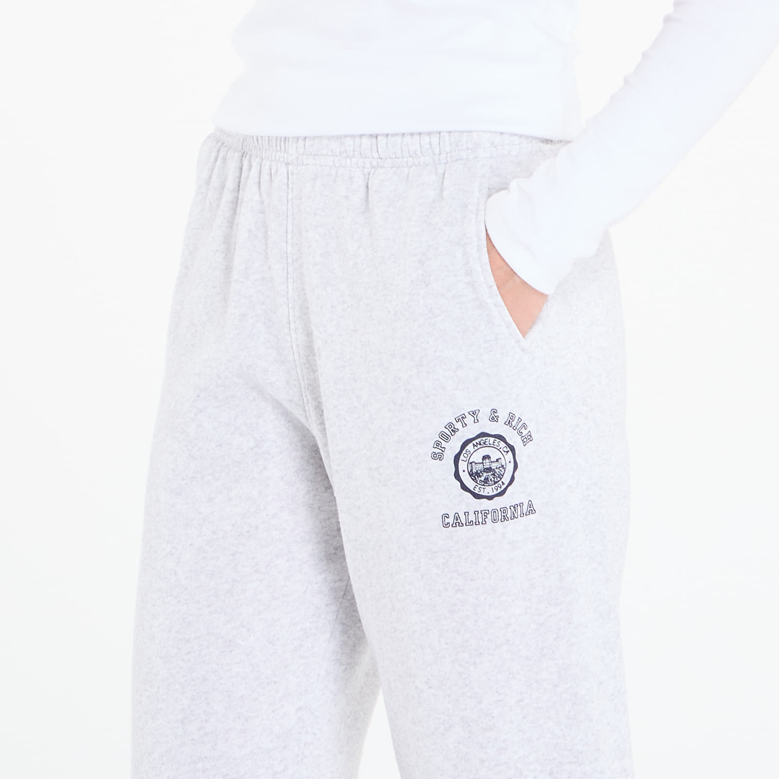 Dámske tepláky Sporty & Rich California Emblem Soft Sweatpant Heather Gray