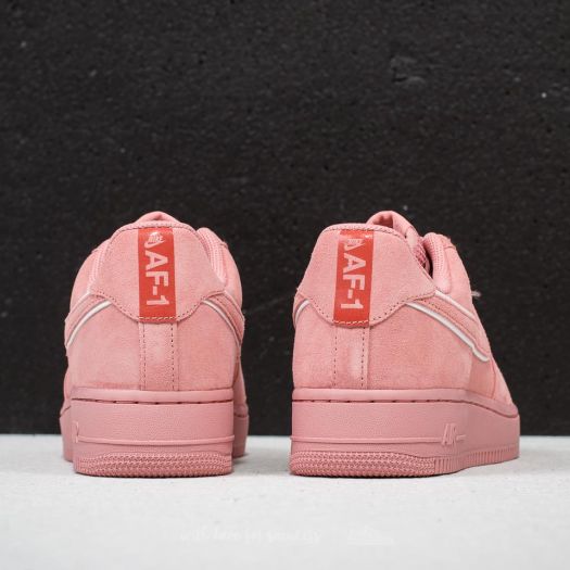 Nike air force 1 07 lv8 suede red stardust best sale