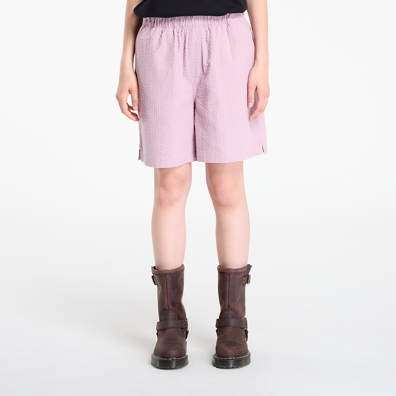 Kraťasy Carhartt WIP W' Toland Short Toland Stripe/ Pink Fog