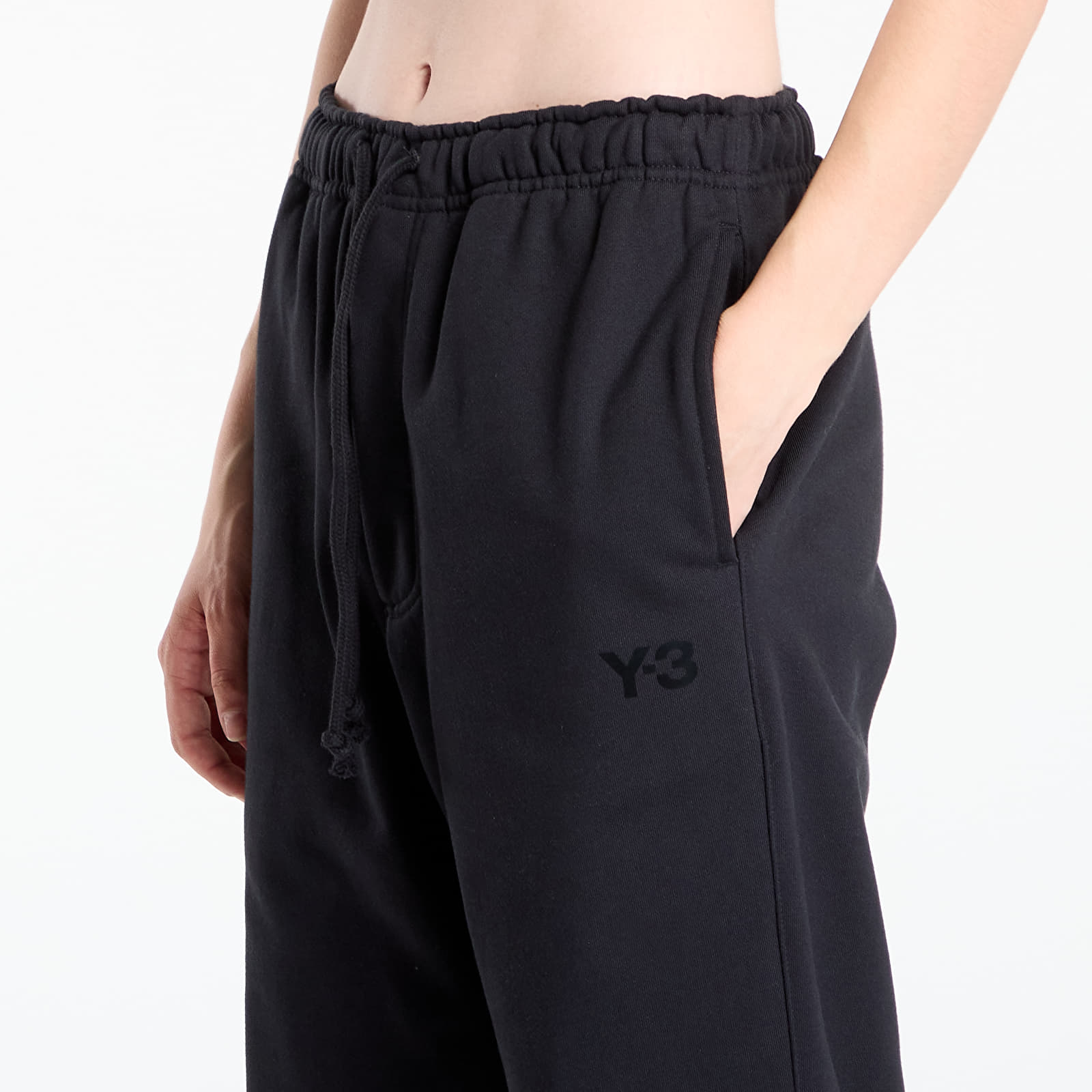 Pantaloni tuta uomo Y-3 Fleece Track Pants UNISEX Black