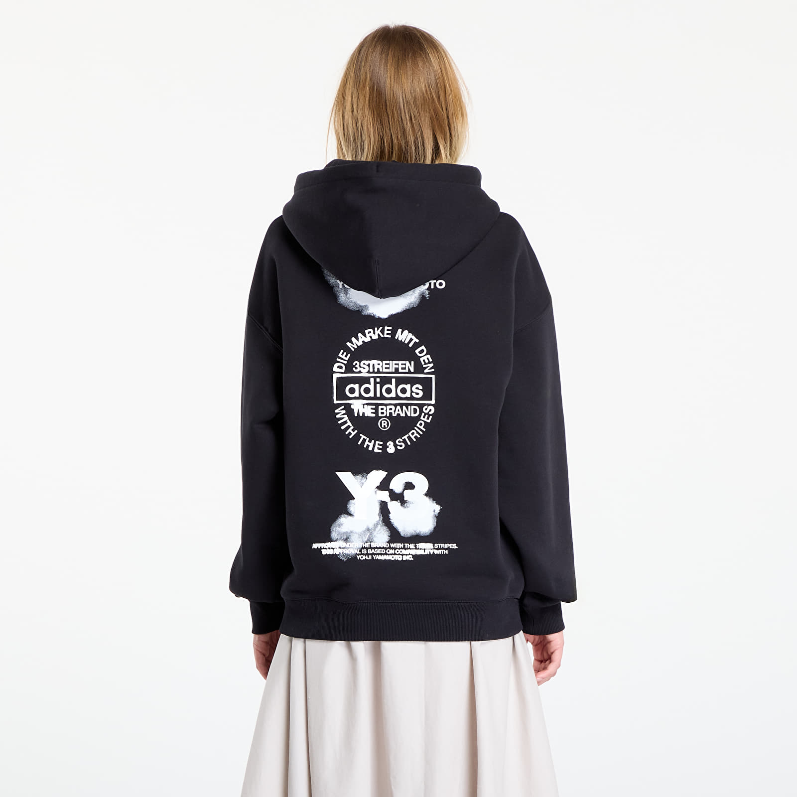 Men's hoodies Y-3 Graphic Hoodie UNISEX Black