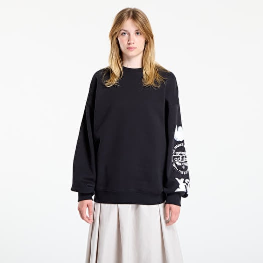 Y-3 Graphic Crew Sweatshirt UNISEX Black