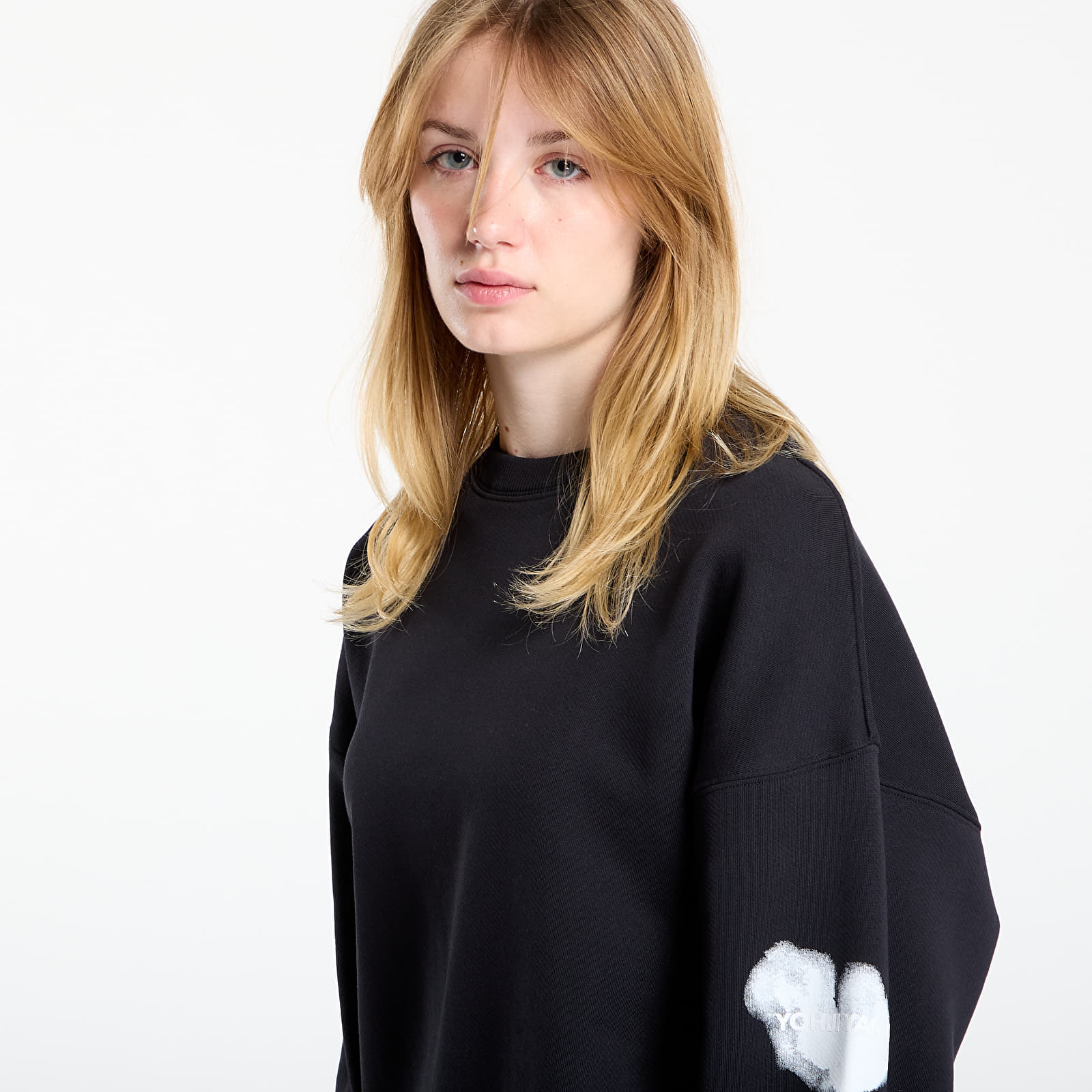 Hoodies and sweatshirts  Y-3 Graphic Crew Sweatshirt UNISEX Black