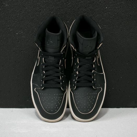Men s shoes Air Jordan 1 Retro High Premium Black Black Desert Sand Footshop