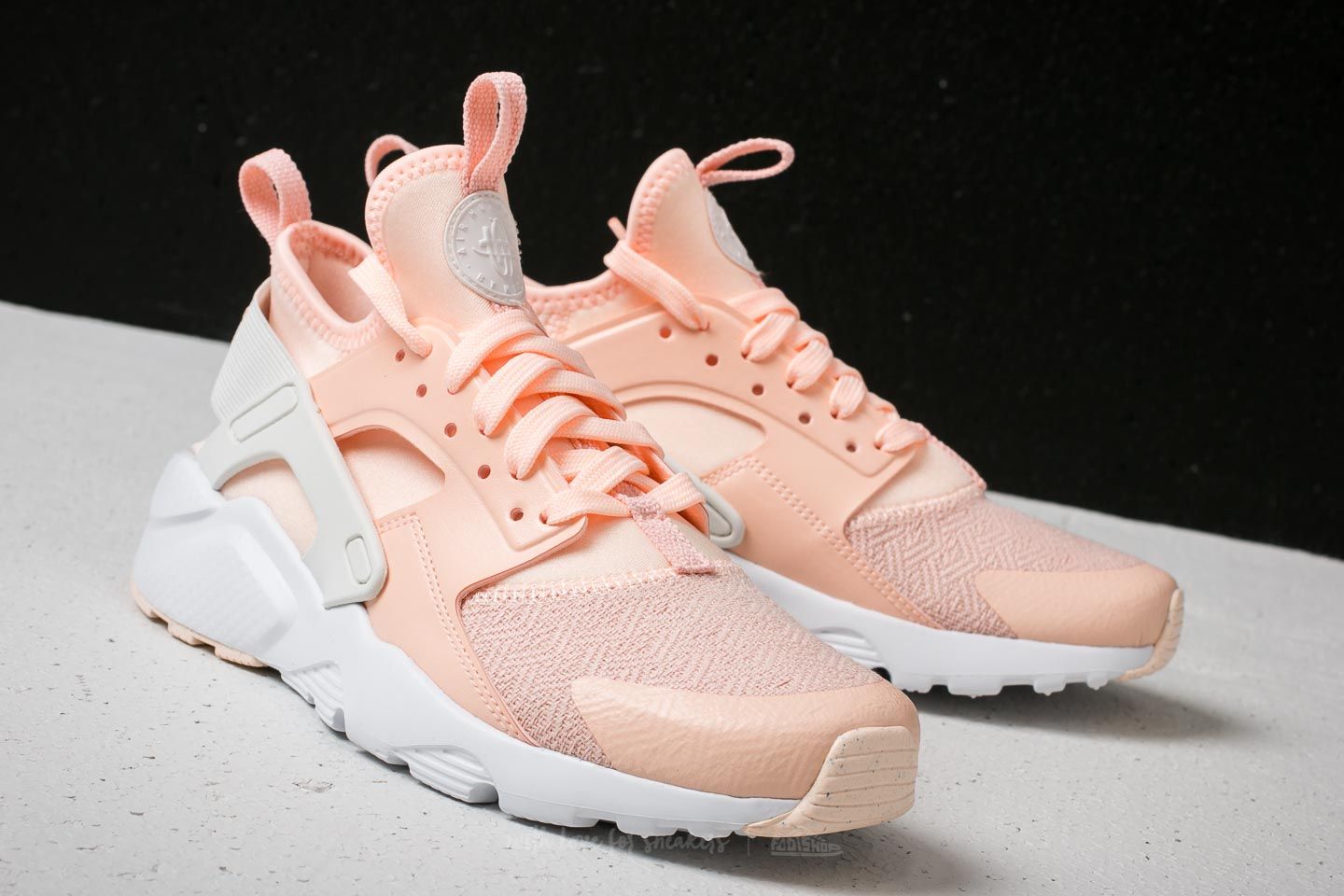 Women s shoes Nike Huarache Run Ultra SE GS Crimson Tint Sail Royal Tint Footshop