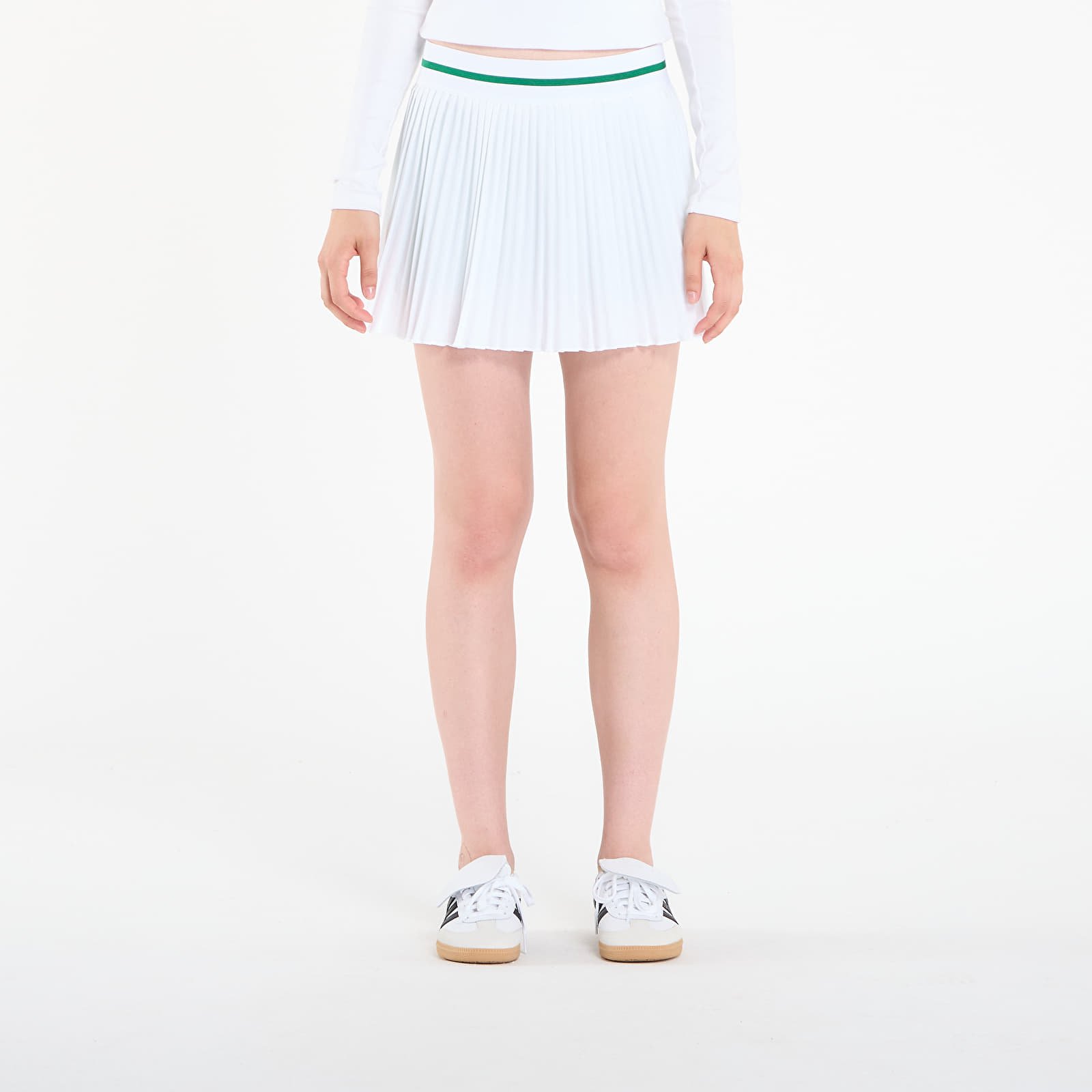 Dámske sukne adidas Pleat Skirt Pro White