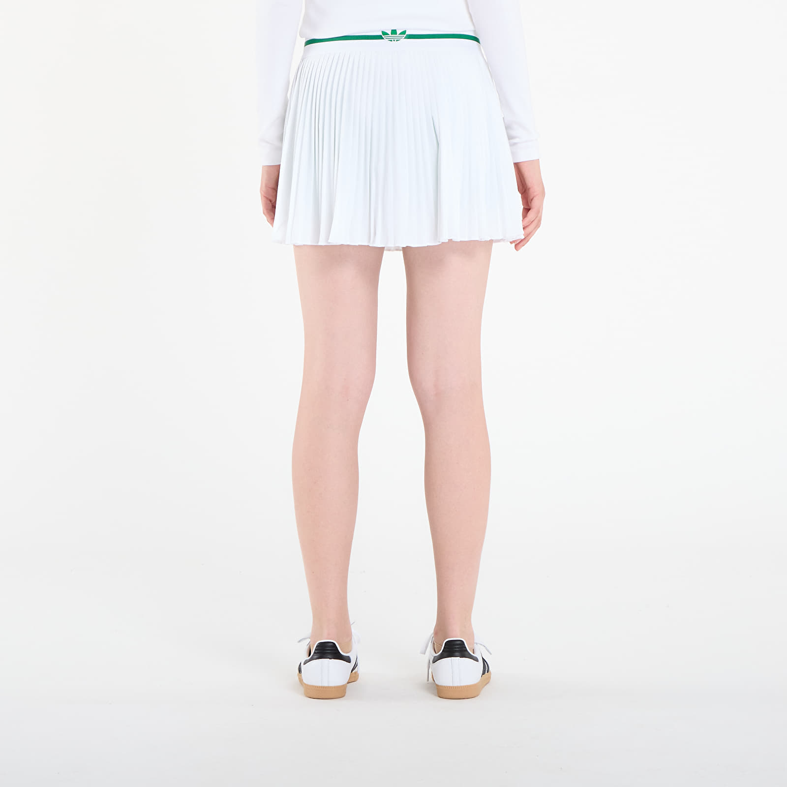Dámske sukne adidas Pleat Skirt Pro White