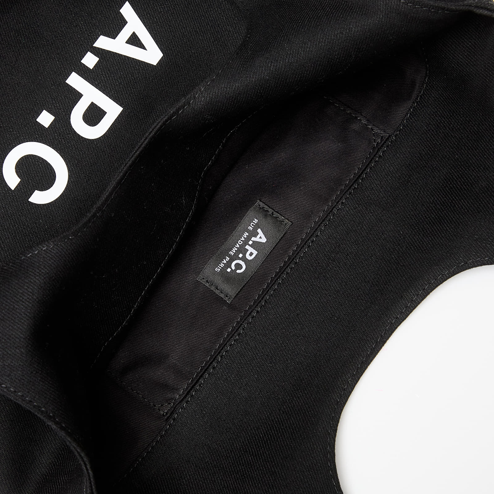 Pánske tašky cez rameno A.P.C. Small Ninon Tote Bag Black