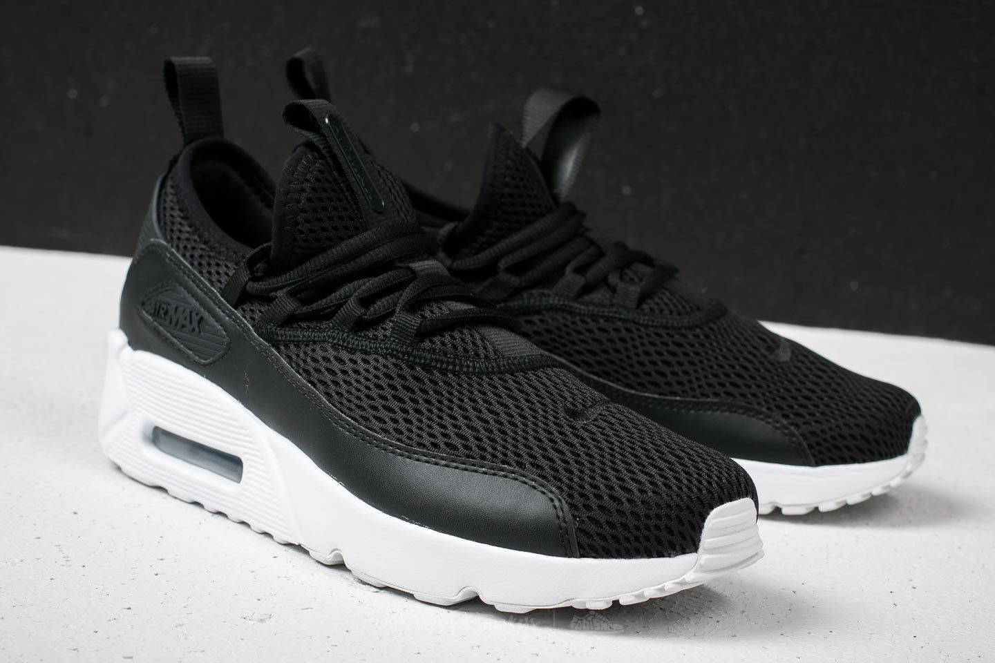 Women s shoes Nike Air Max 90 EZ GS Black Black White Footshop