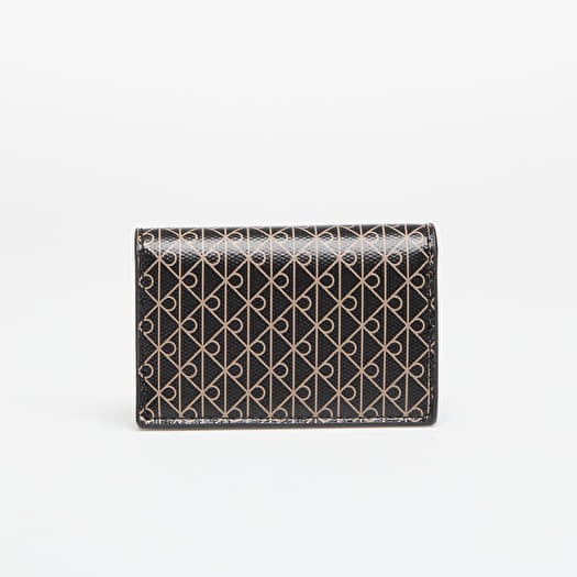 Wallet Calvin Klein Emblem Aop Accordion Cardcase Black