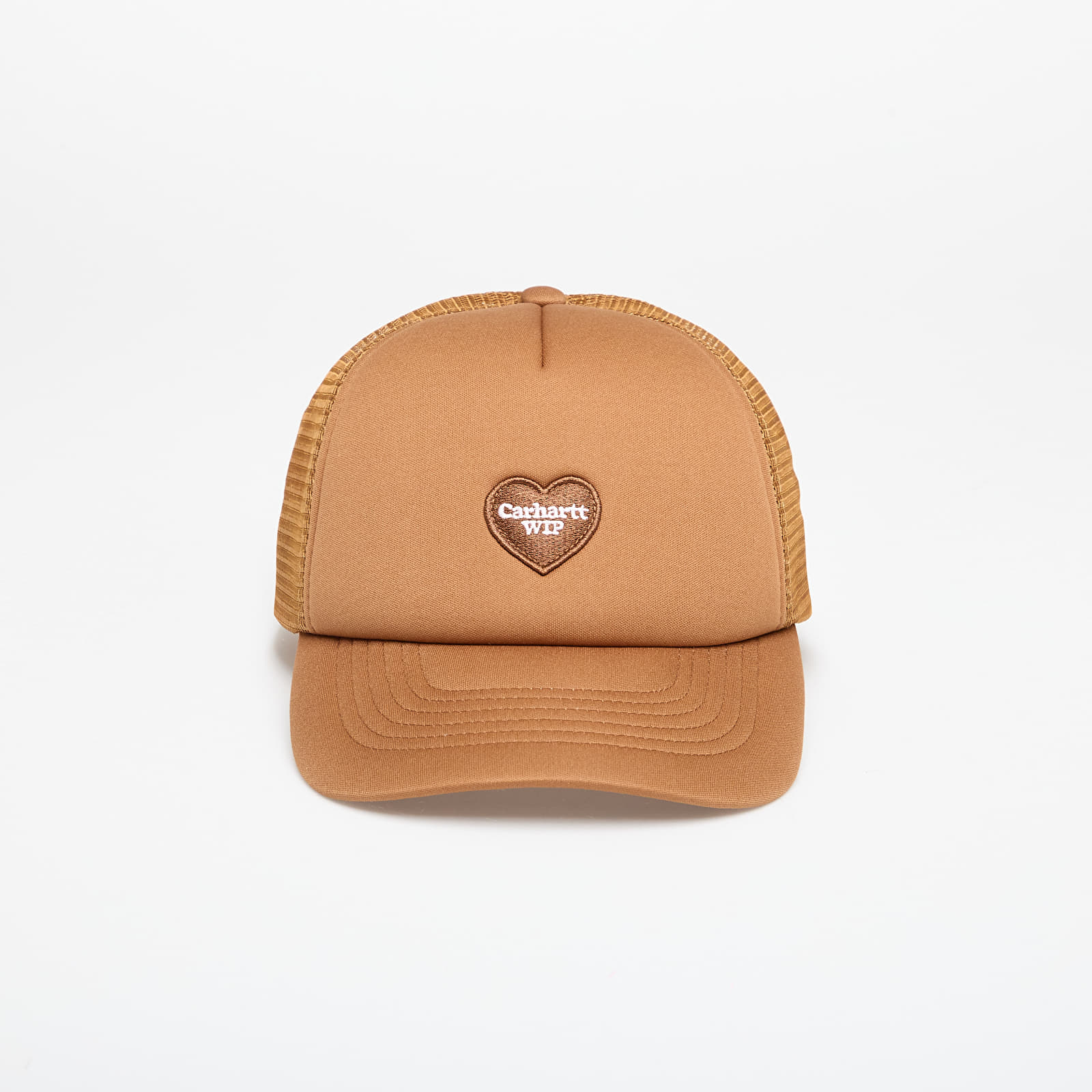 Caps Carhartt WIP Heart Patch Trucker Cap Hamilton Brown