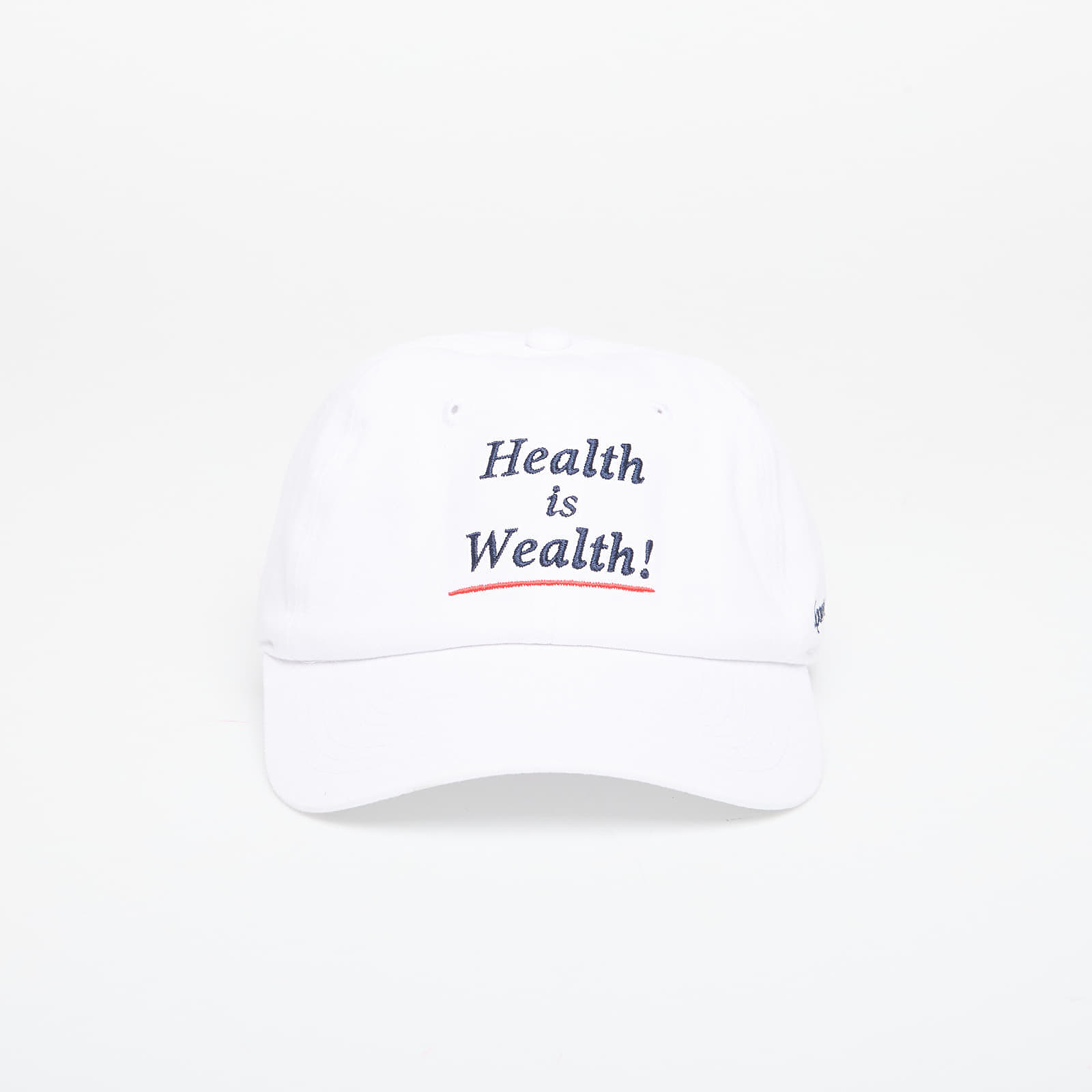 Sporty & Rich Health is Wealth Hat White Universal