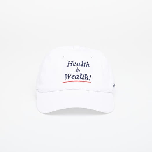 Cap Sporty & Rich Health is Wealth Hat White