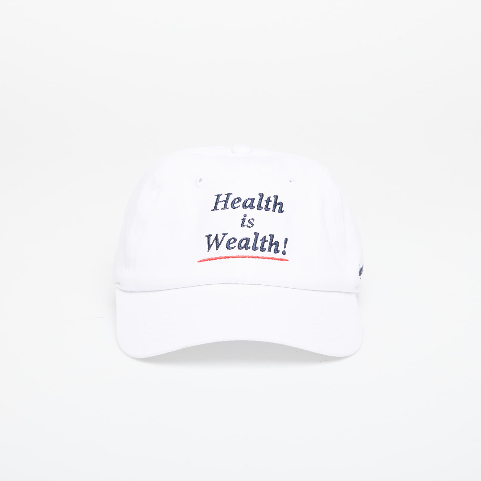Pánske čiapky Sporty & Rich Health is Wealth Hat White