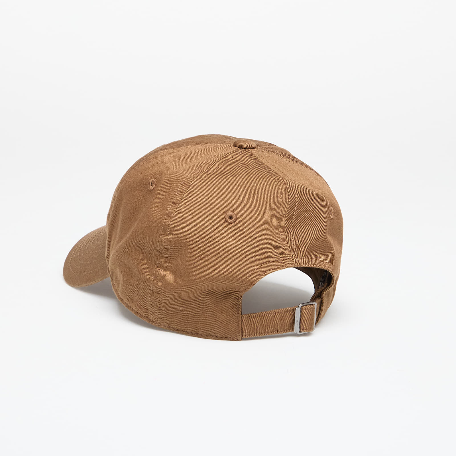 Šiltovky Nike Club Unstructured Futura Wash Cap Mosswood Brown/ White