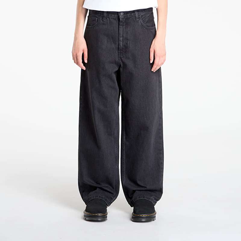 Džíny Carhartt WIP W' Brandon Pant Black Stone Washed