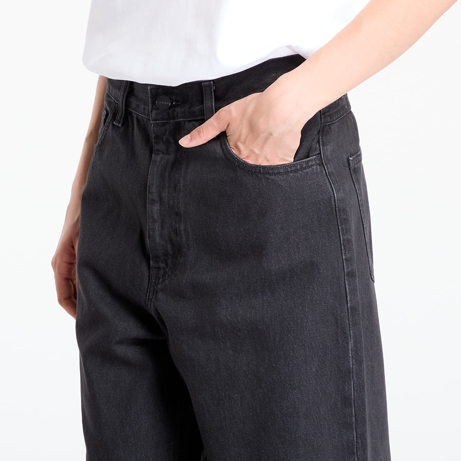 Women's jeans Carhartt WIP W' Brandon Pant Black Stone Washed