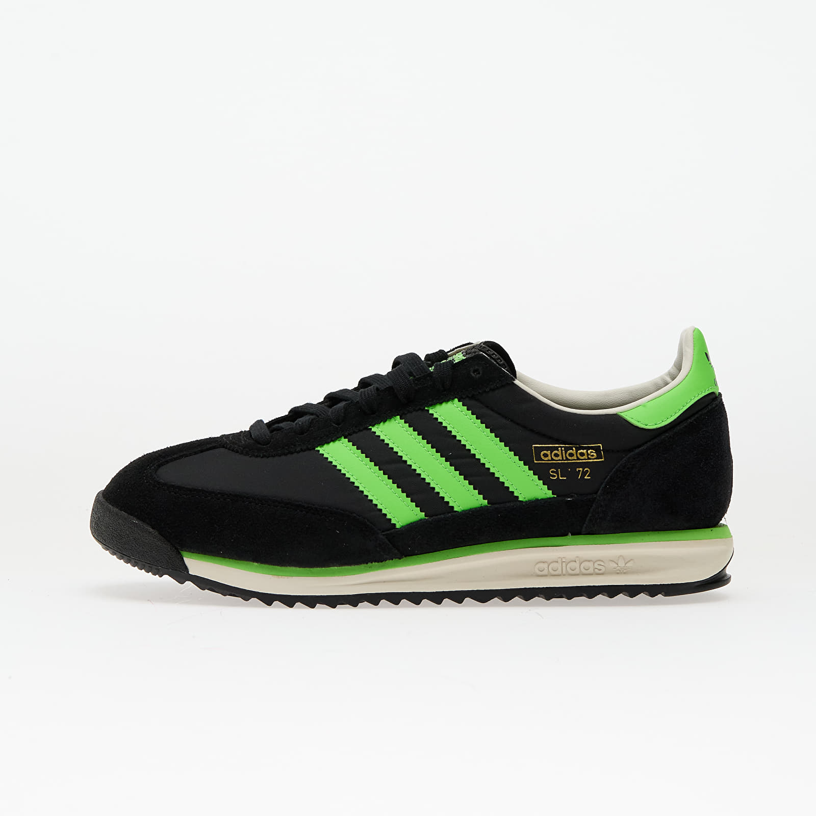 Men's shoes adidas SL 72 Rs Core Black/ Semi Green/ Off White