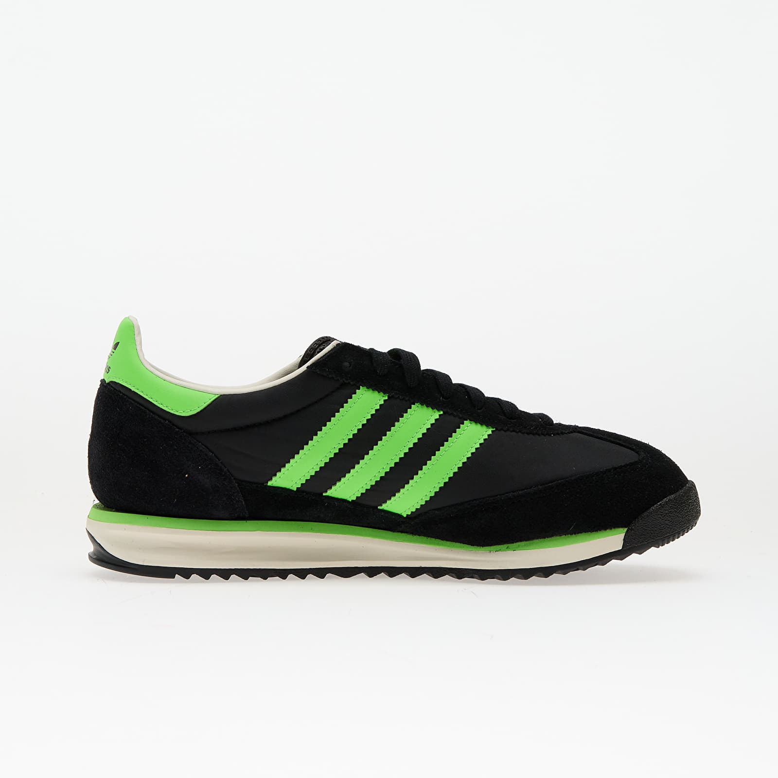 Men's shoes adidas SL 72 Rs Core Black/ Semi Green/ Off White