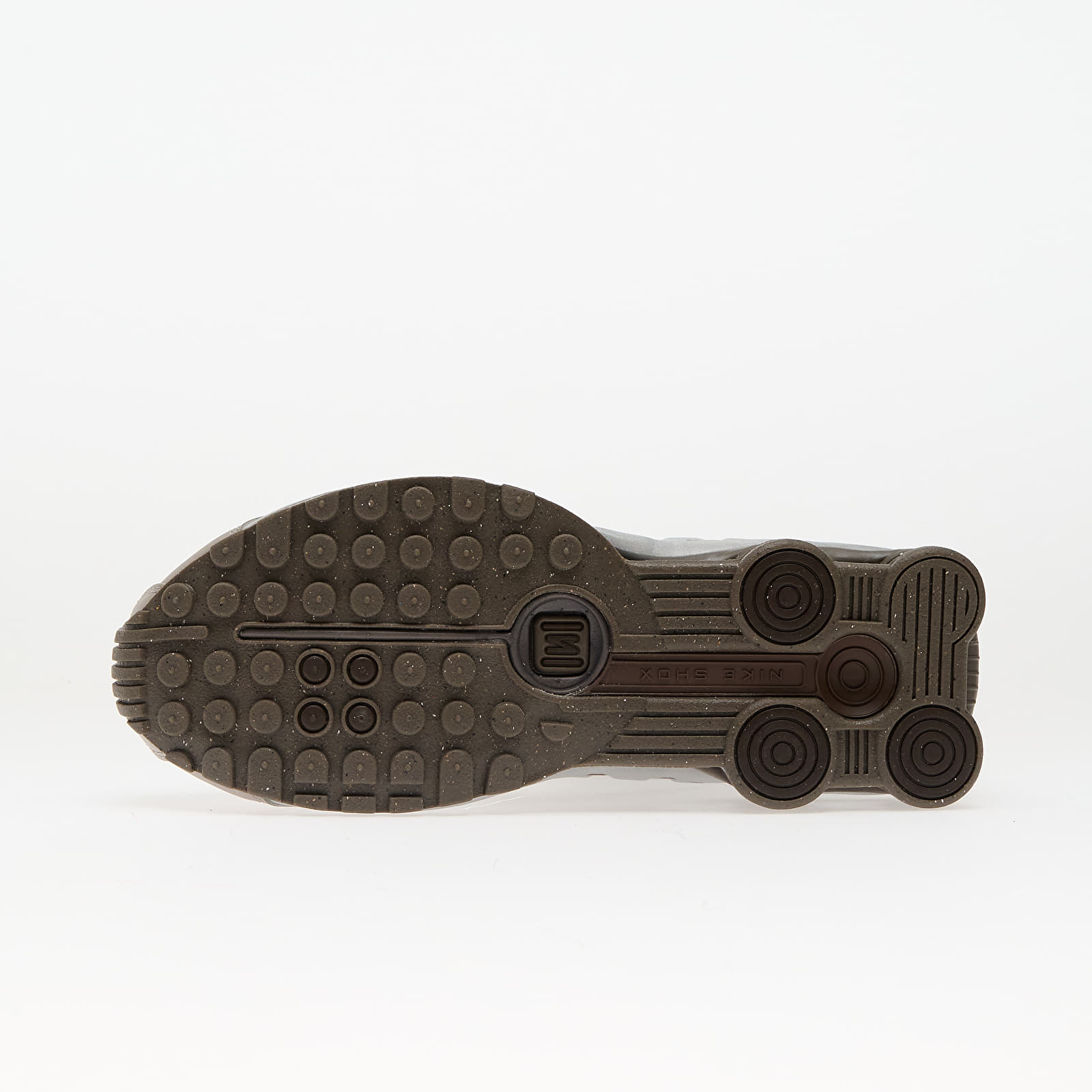 Scarpe uomo Nike Shox R4 Cave Stone/ Cave Stone-College Grey-Baroque Brown-Mtlc Silver-College Grey