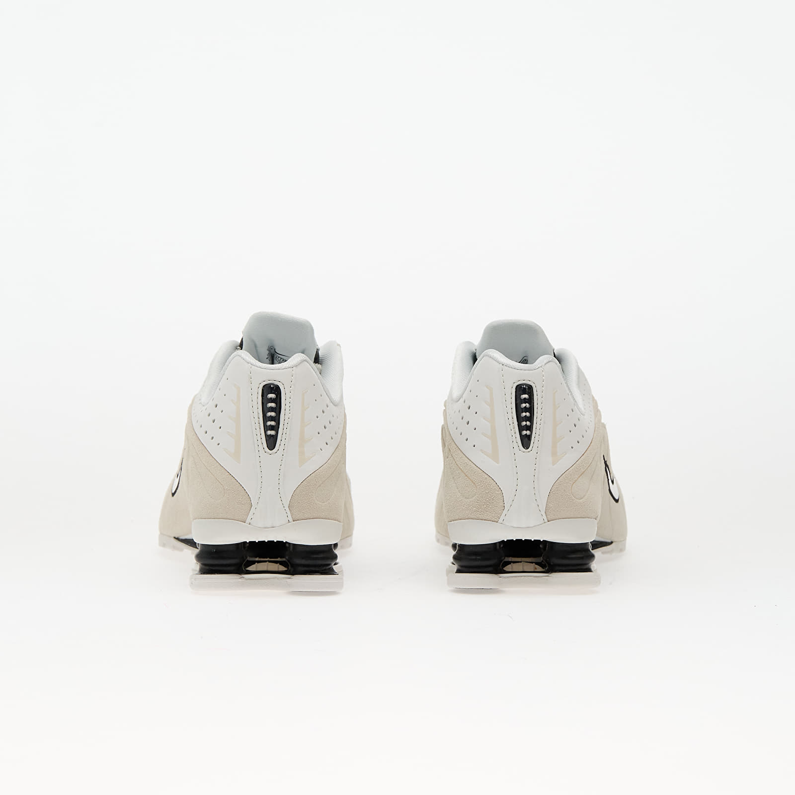 Women's shoes Nike W Shox R4 Summit White/ Black-Lt Orewood Brn