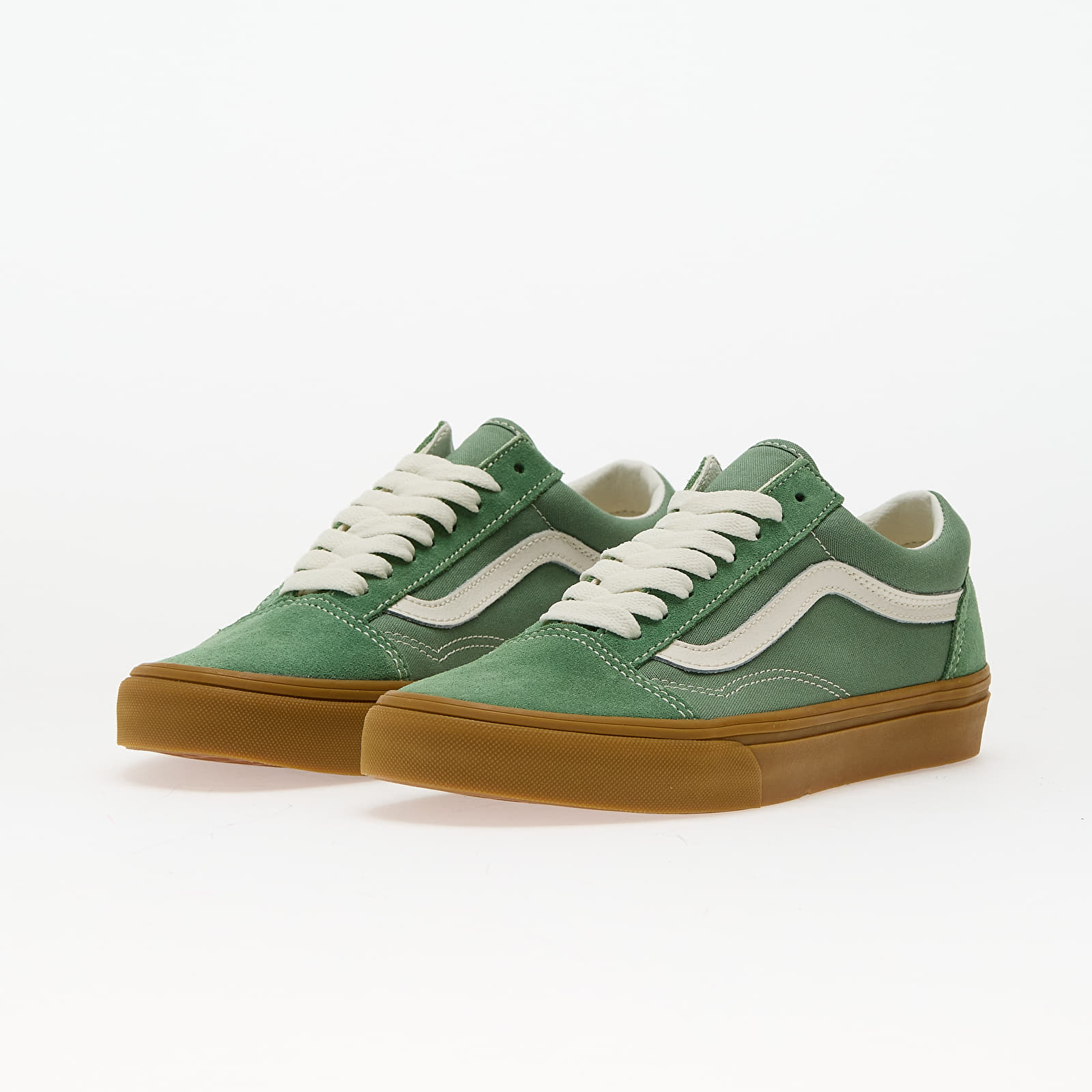 Мъжки кецове и обувки Vans Old Skool Green/ Gum