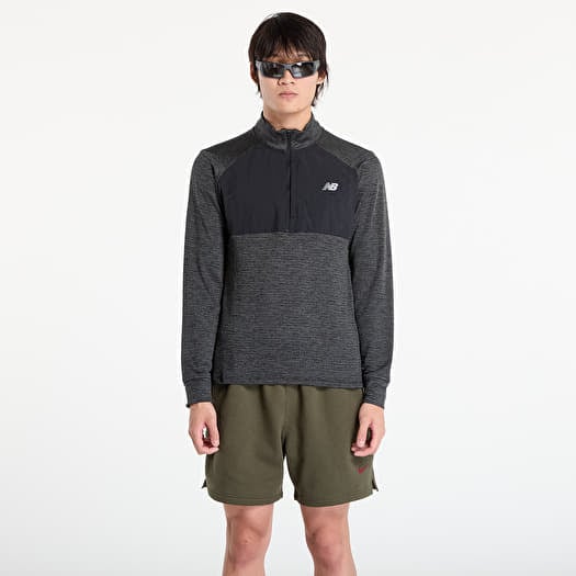 New Balance Athletics Heat Grid 1/2 Zip Black