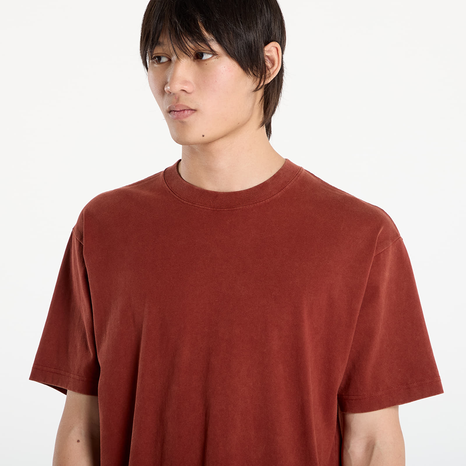 Pánske tričká Vans LX SS T-Shirt Brick Red