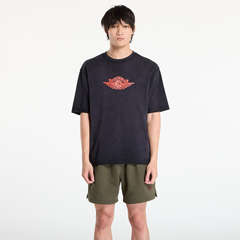 Jordan Rare Air Men's T-Shirt Black/ Chile Red