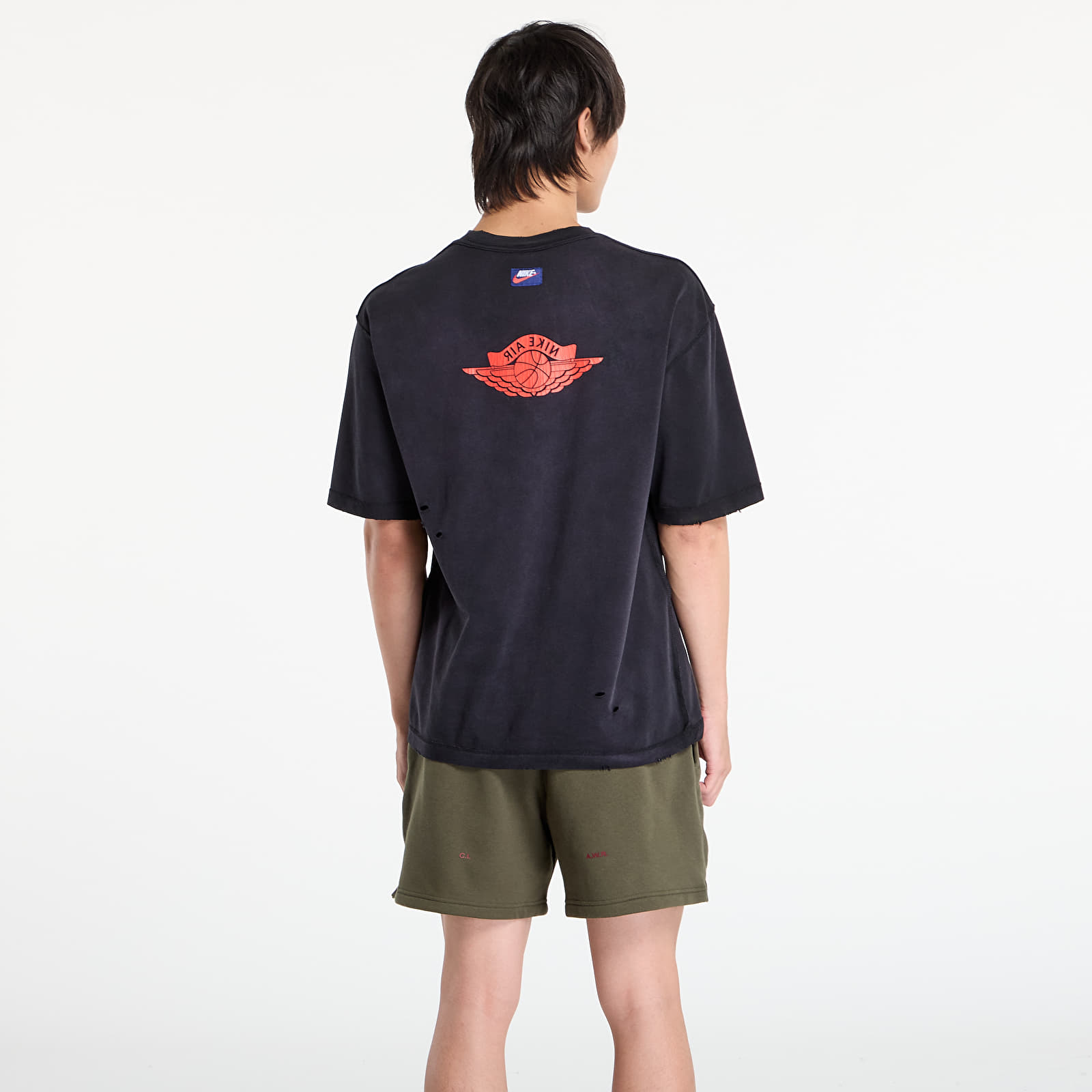 T-shirts Jordan Rare Air Men's T-Shirt Black/ Chile Red