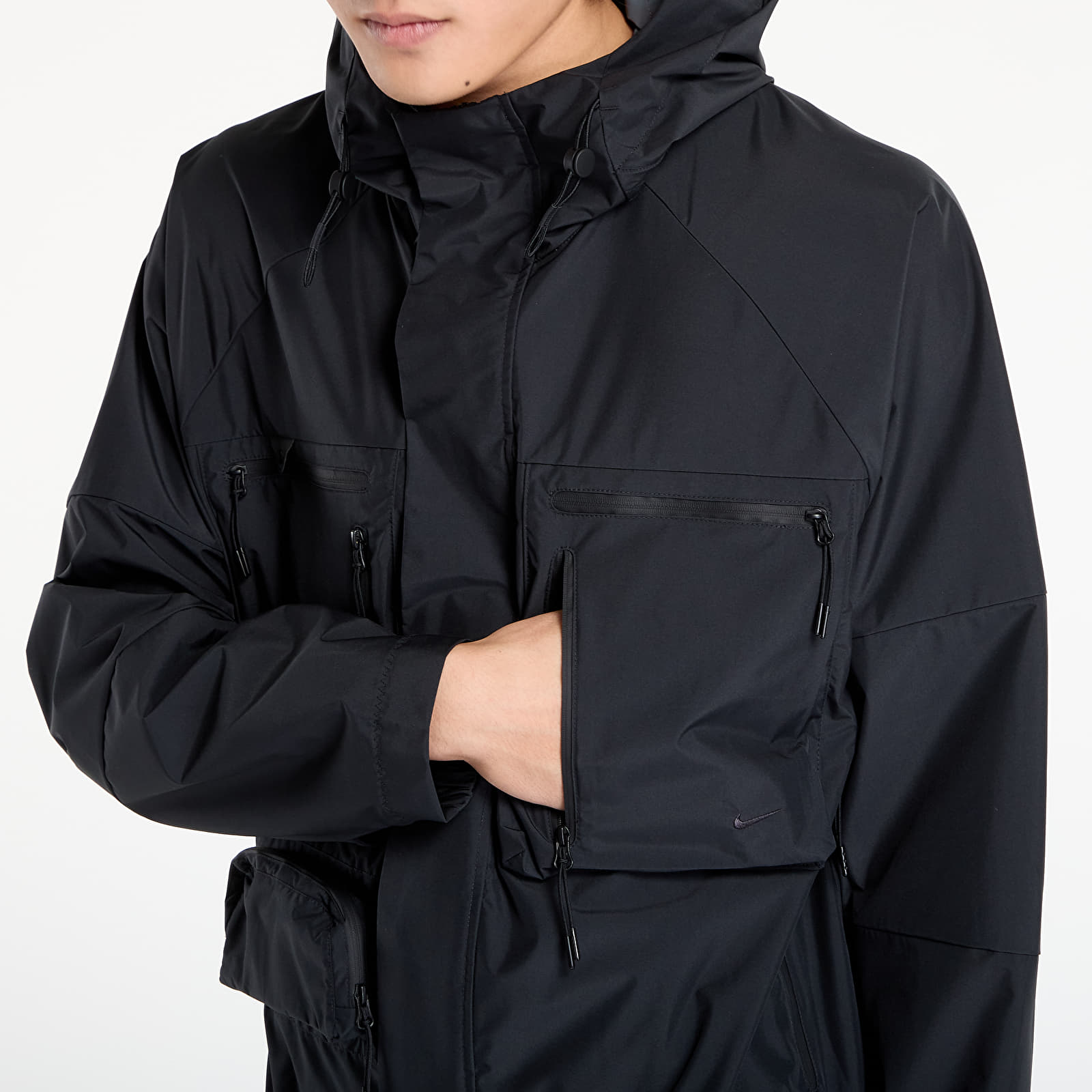 Giacche da uomo Nike Sportswear Tech Men's Super Lightweight Jacket Black