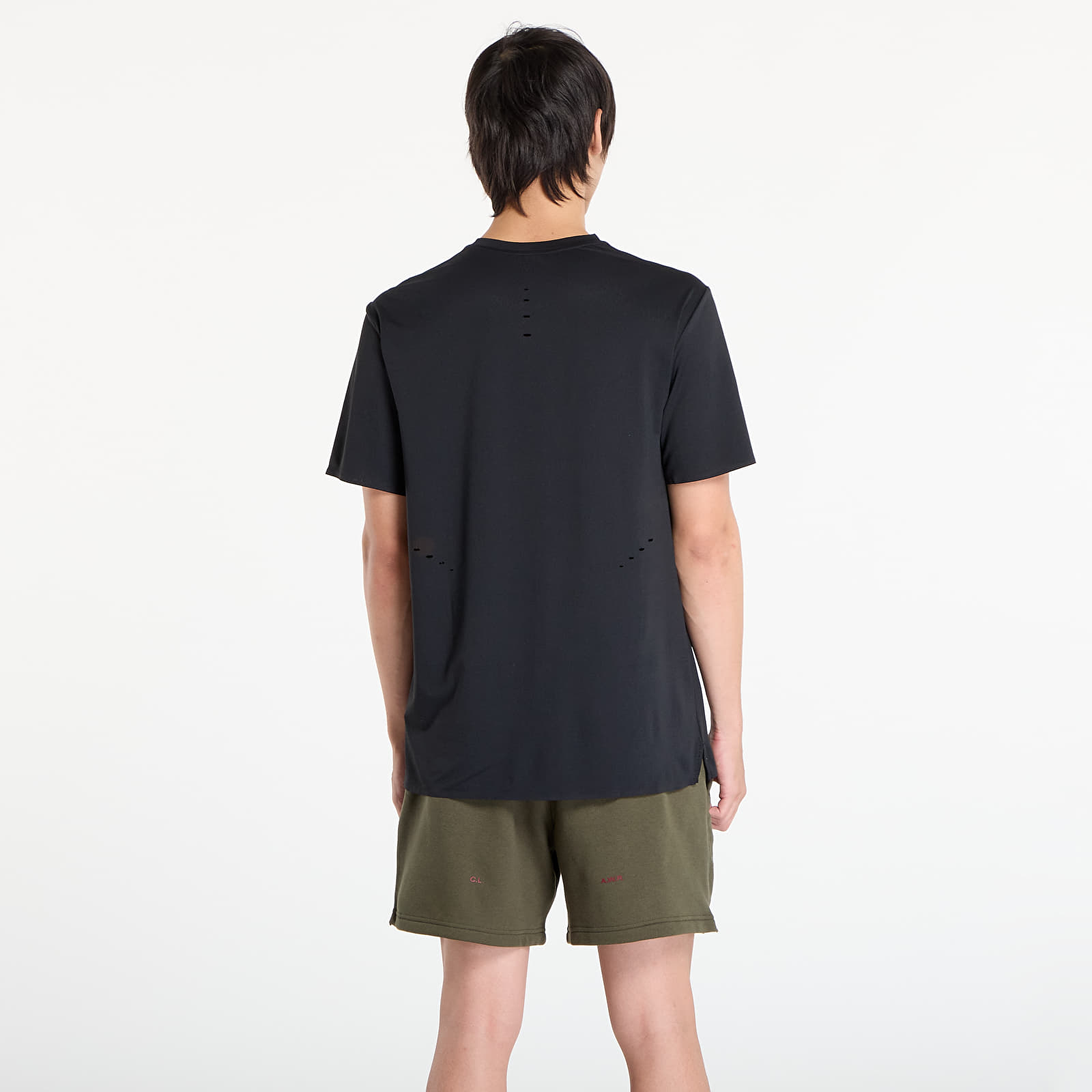 Men's tank tops Nike Run Men's Dri-FIT ADV Short-Sleeve Running Top Black/ Blkref