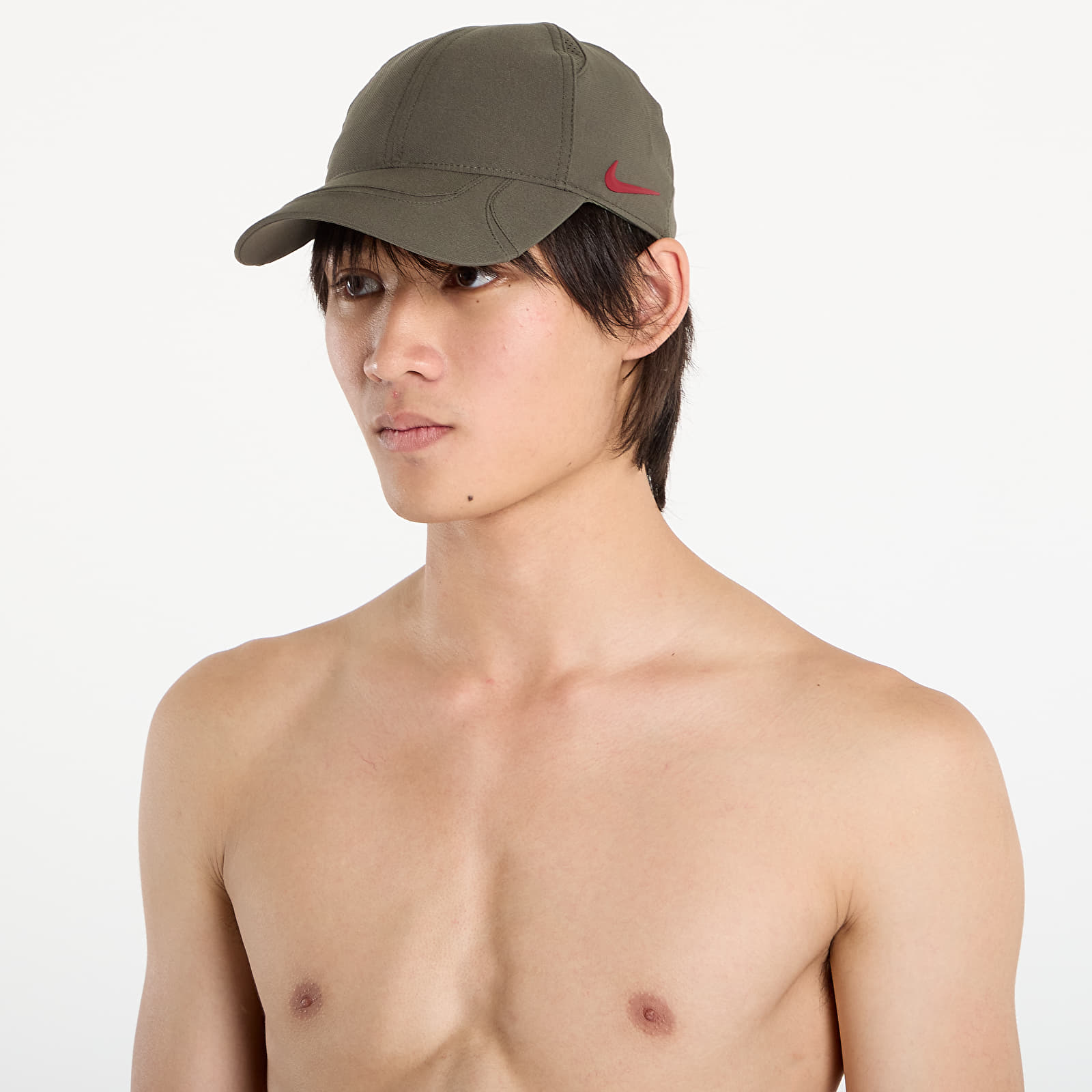 Kape Nike x NOCTA S.S.C. Cap Cargo Khaki/ Team Red