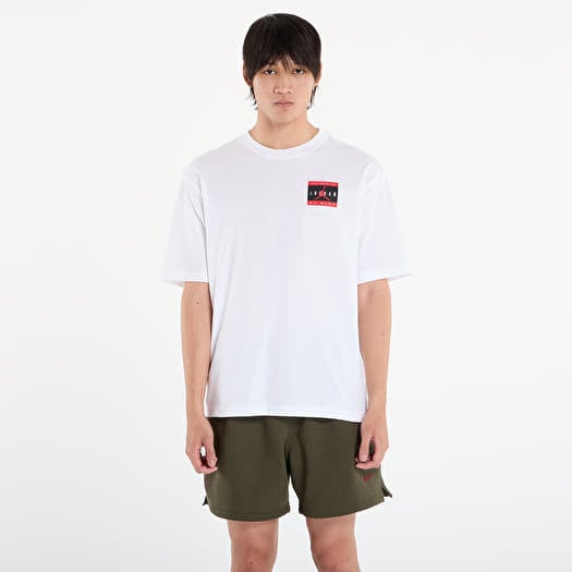 T-shirt Jordan Brand Men's T-Shirt White/ University Red