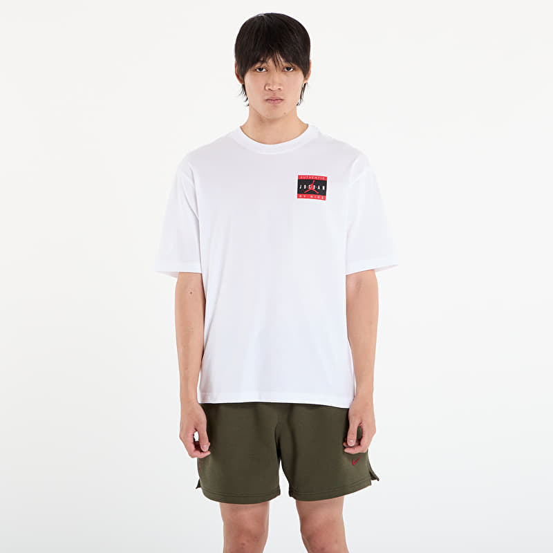 Jordan Brand Men's T-Shirt White/ University Red