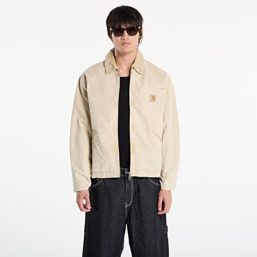 Carhartt WIP OG Detroit Jacket UNISEX Dusty H Brown Chalk Wash