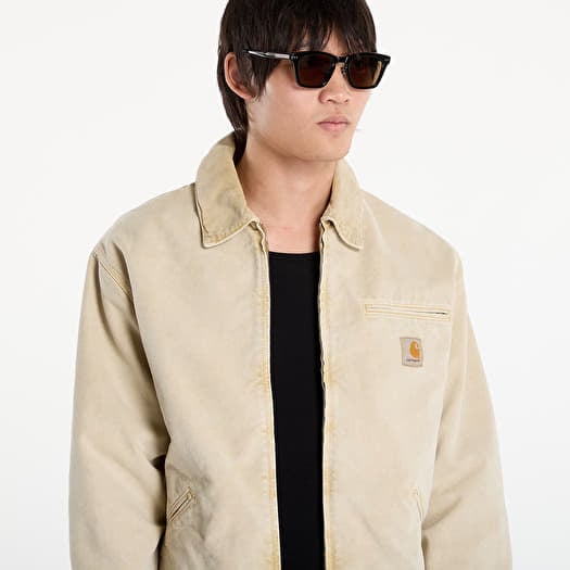 Carhartt クリーム色 ジャケット Carhartt Sun Bleached Tan Quilt Lined Arctic Work Jacket - 1990s