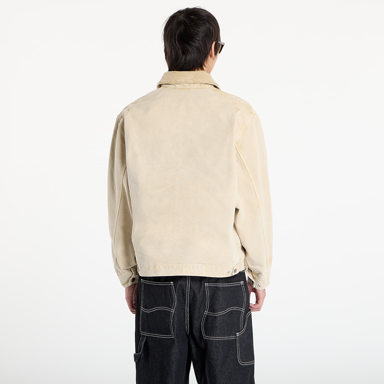 Jackets Carhartt WIP OG Detroit Jacket UNISEX Dusty H Brown Chalk Wash