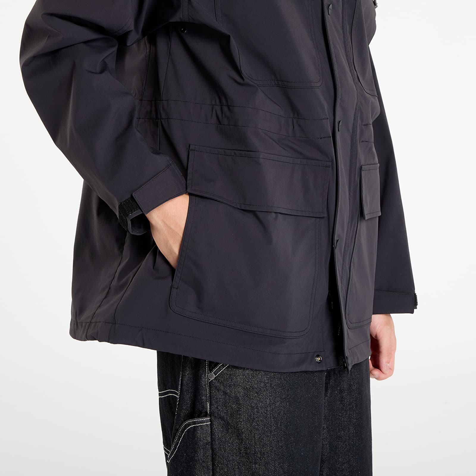 Pánske bundy Carhartt WIP Bowden Jacket UNISEX Black/ Black