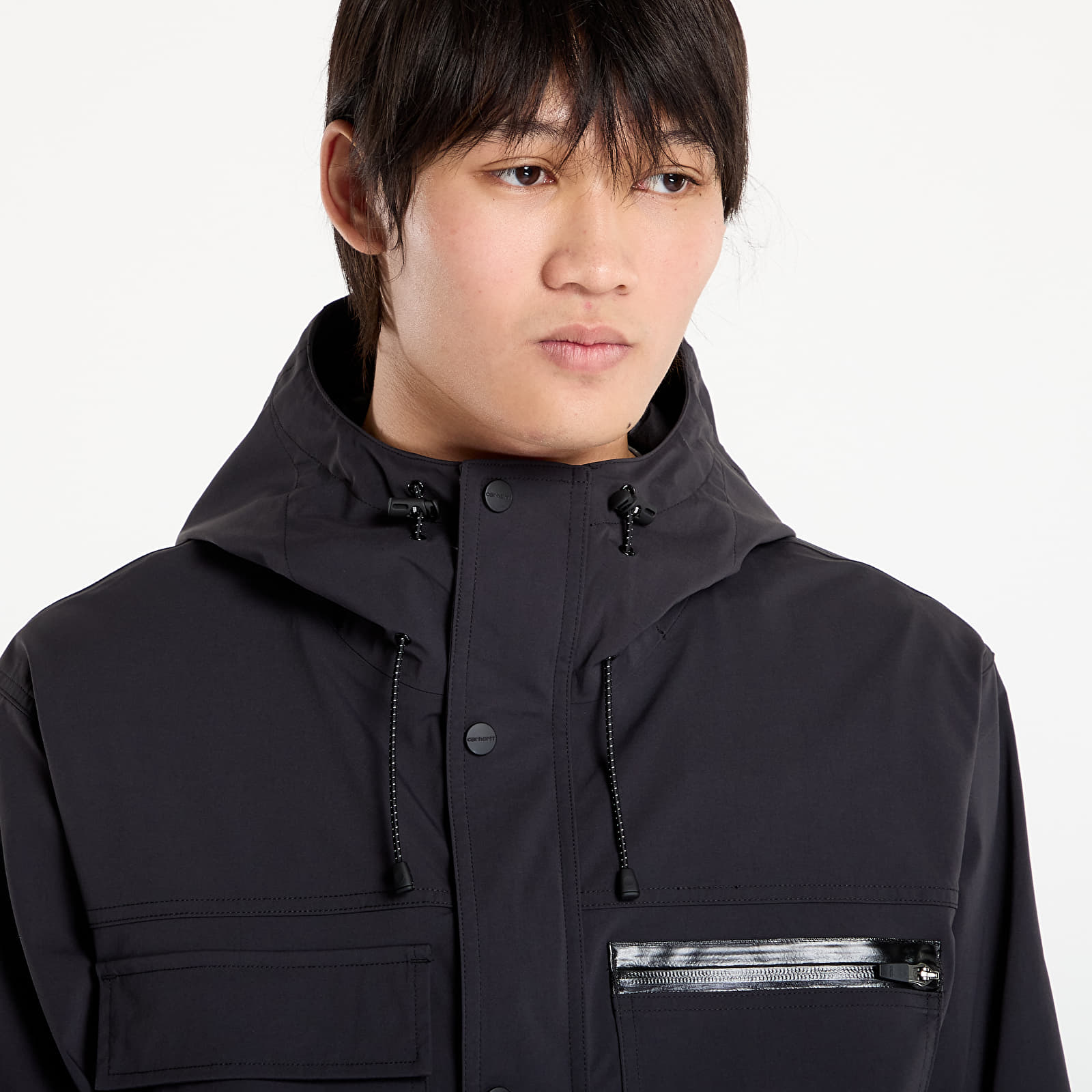 Pánske bundy Carhartt WIP Bowden Jacket UNISEX Black/ Black