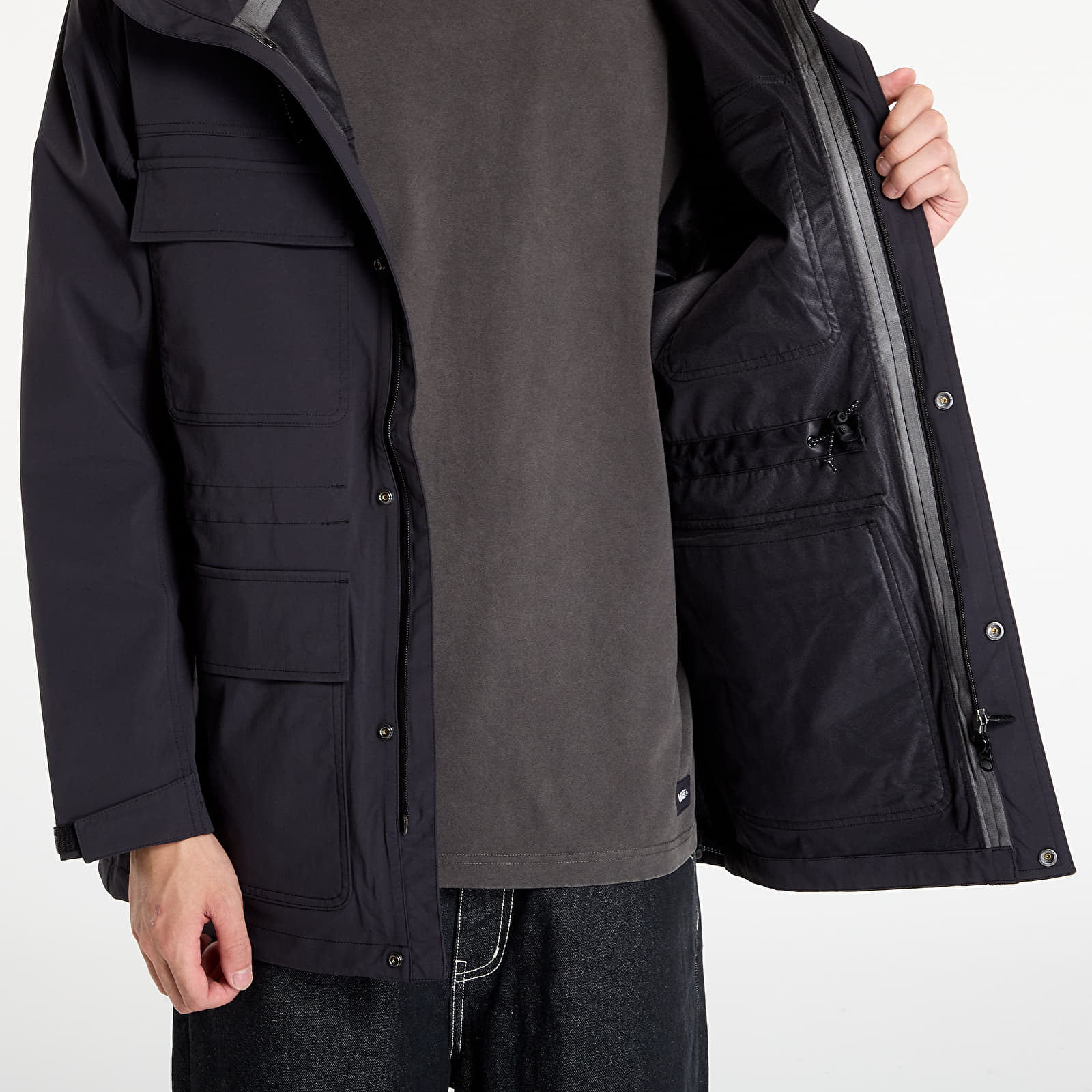 Pánske bundy Carhartt WIP Bowden Jacket UNISEX Black/ Black