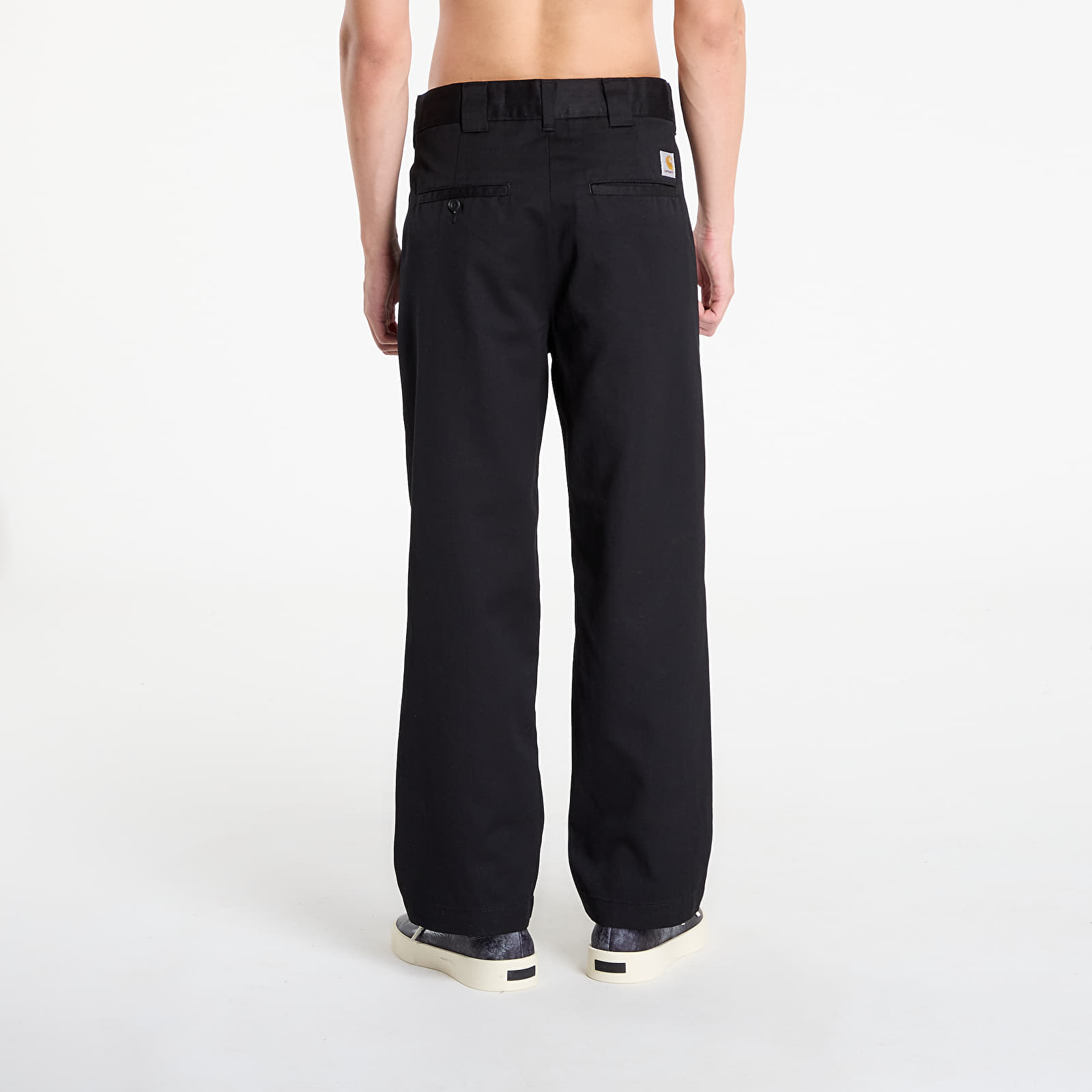 Hosen für Männer Carhartt WIP Craft Pant Black Rinsed