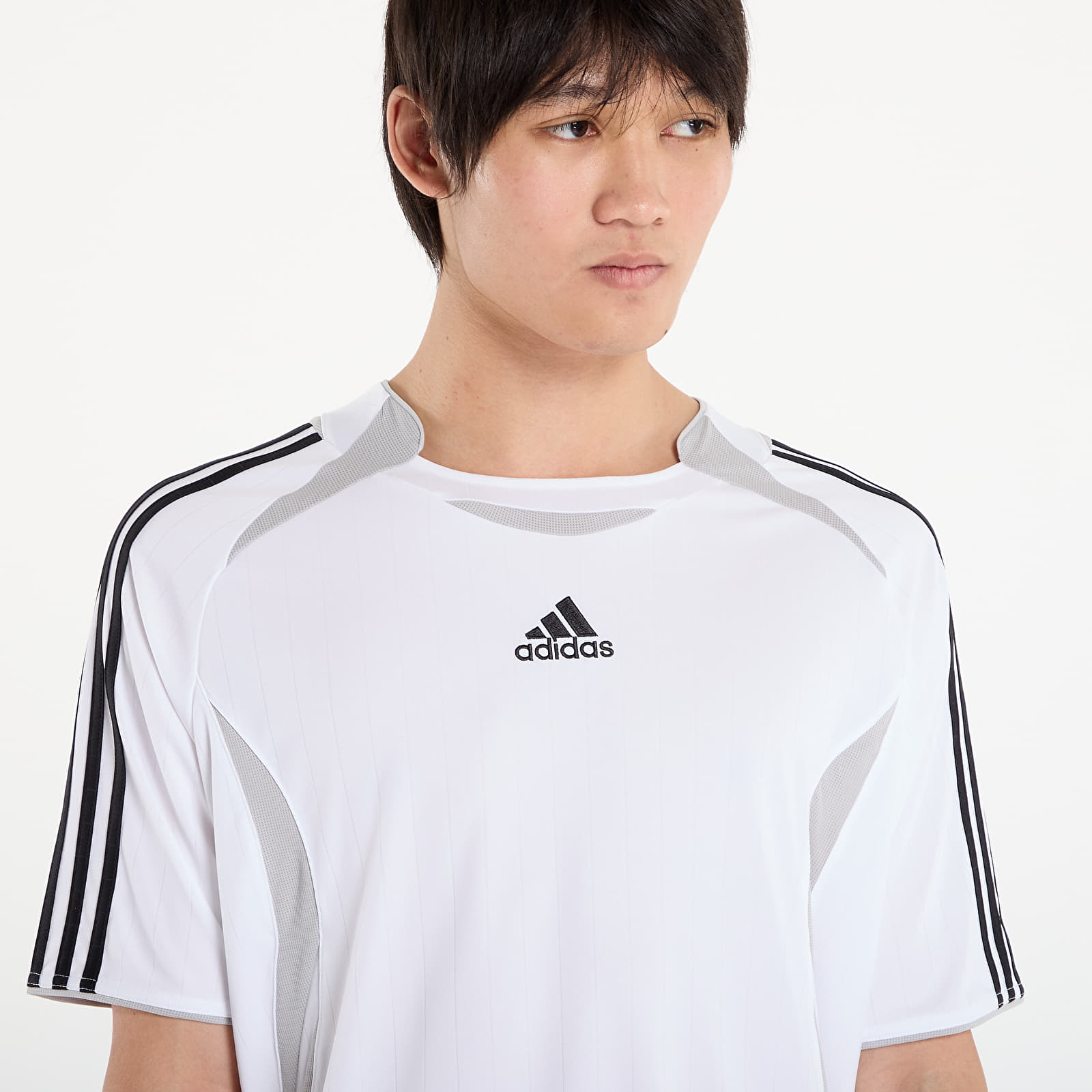 Men's T-shirts adidas Teamgeist Tee White/ Black