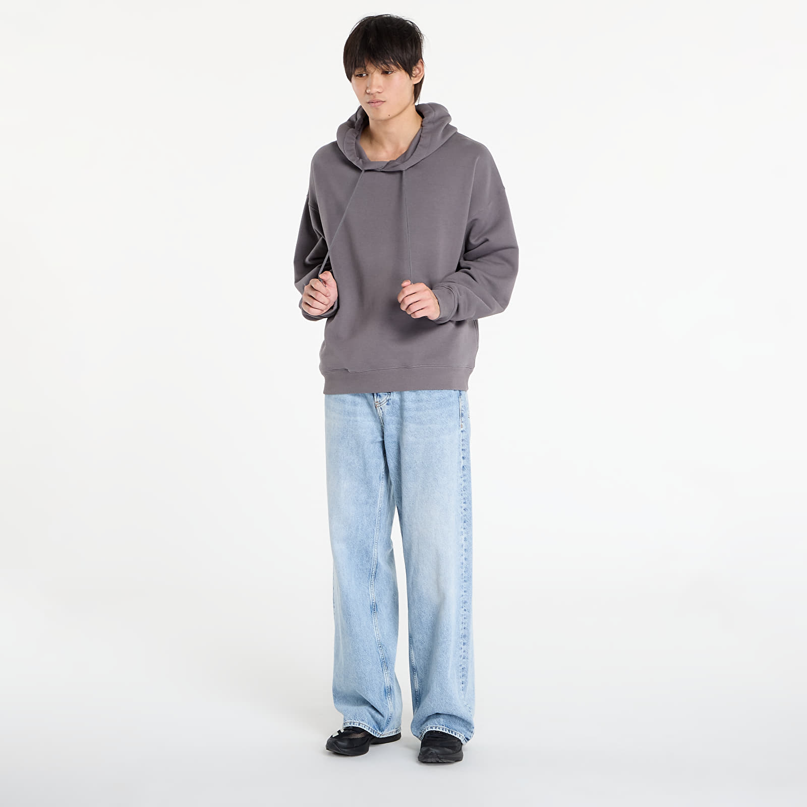 Felpe con cappuccio uomo Y-3 Graphic Hoodie UNISEX Granite