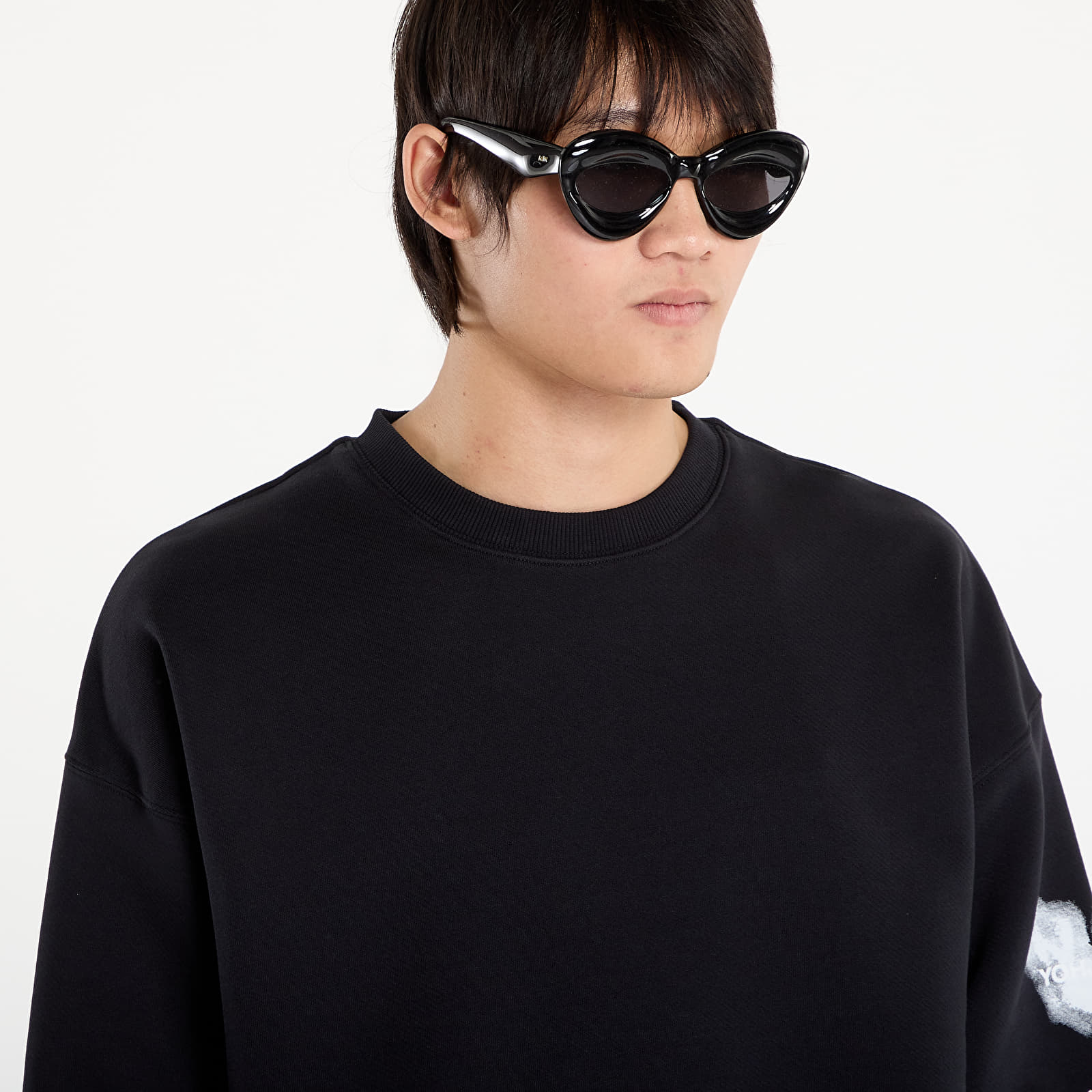 Hoodies and sweatshirts  Y-3 Graphic Crew Sweatshirt UNISEX Black