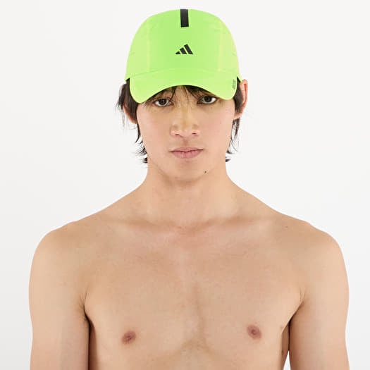 Cap adidas Runningxadizero Lightweight CLIMACOOL Cap Lucid Lemon / Black Reflective