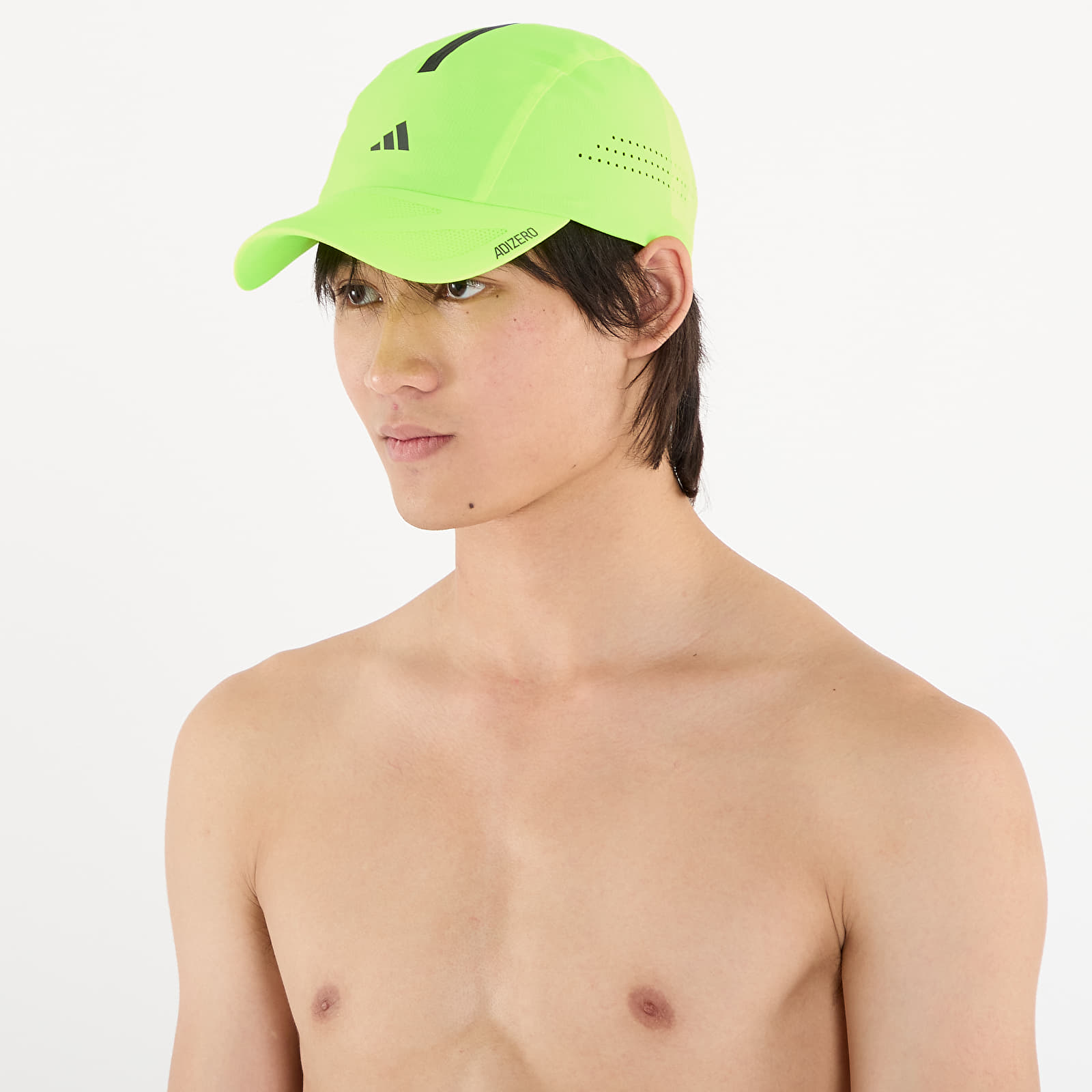 Pánske čiapky adidas Runningxadizero Lightweight CLIMACOOL Cap Lucid Lemon / Black Reflective