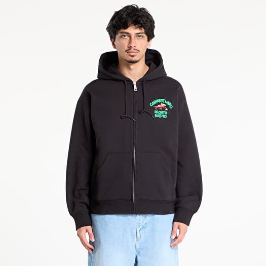 Carhartt WIP Hooded Pronto Sweat Jacket UNISEX Black