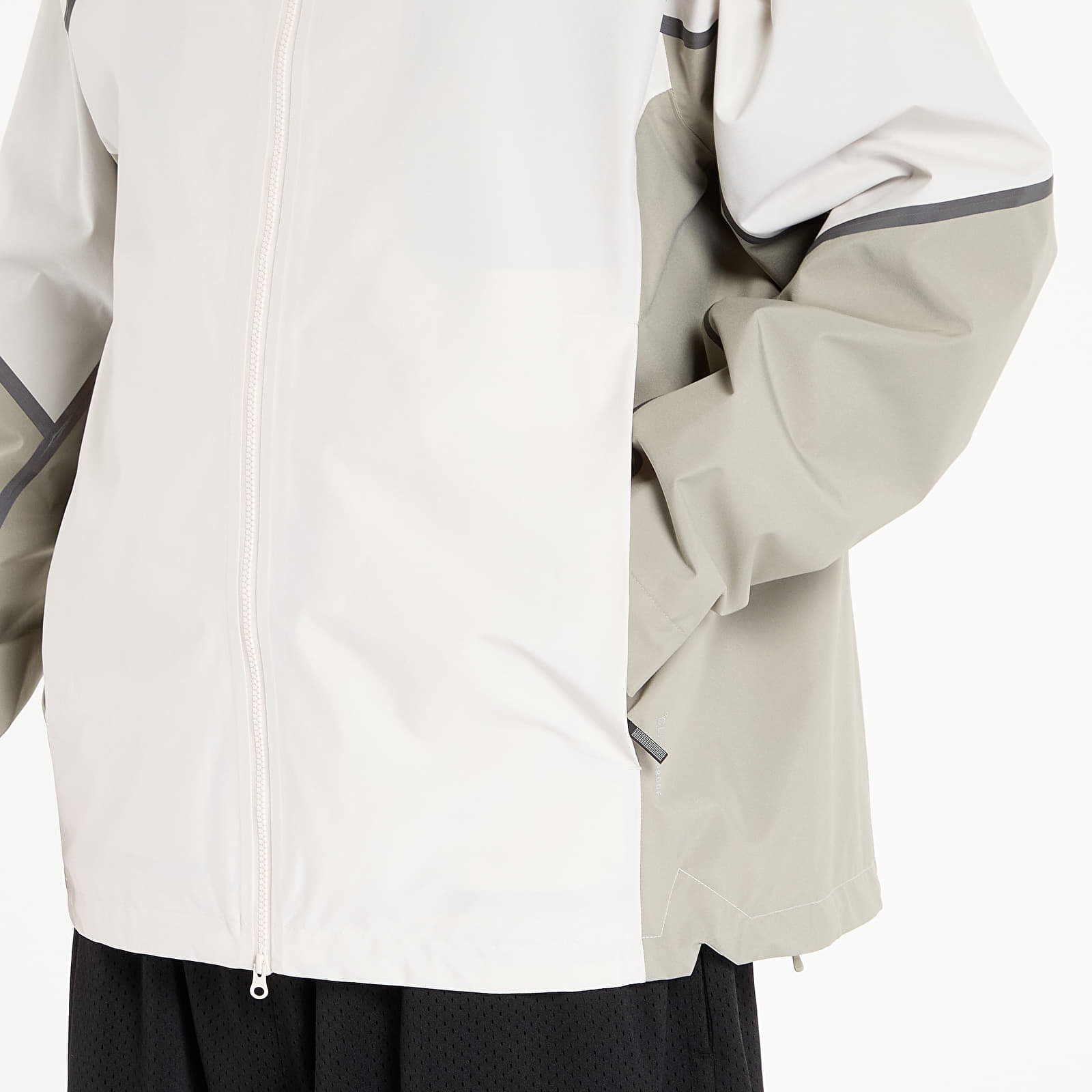 Μπουφάν adidas Nat Geo CLIMAPROOF Rain Jacket Alumina/ Silver Pebble